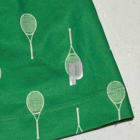 Prince Conversational Tennis Skort, Tennis Racquet Pattern, Biker Shorts, Large - Picture 3 of 6